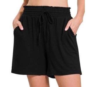 NEW RELAXED FIT PAPER BAG SHORTS